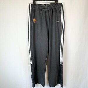 Adidas Golden State Warriors NBA Pants Mens 3XL2 Black White Striped Streetwear